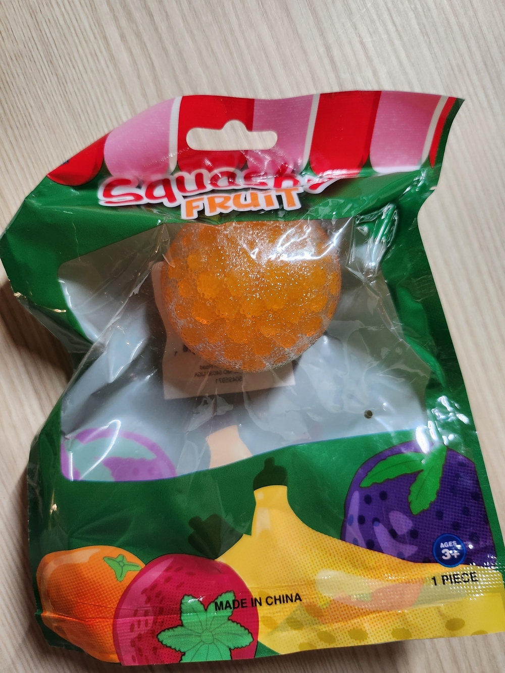 Squashy Fruit- Orange Squishy